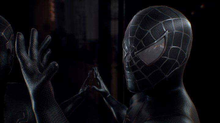 Spider-Man 3 Pose 3D Model