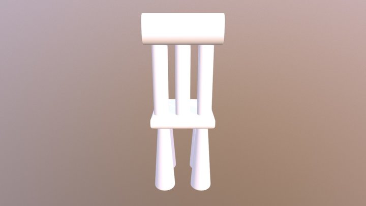 20737椅子 3D Model
