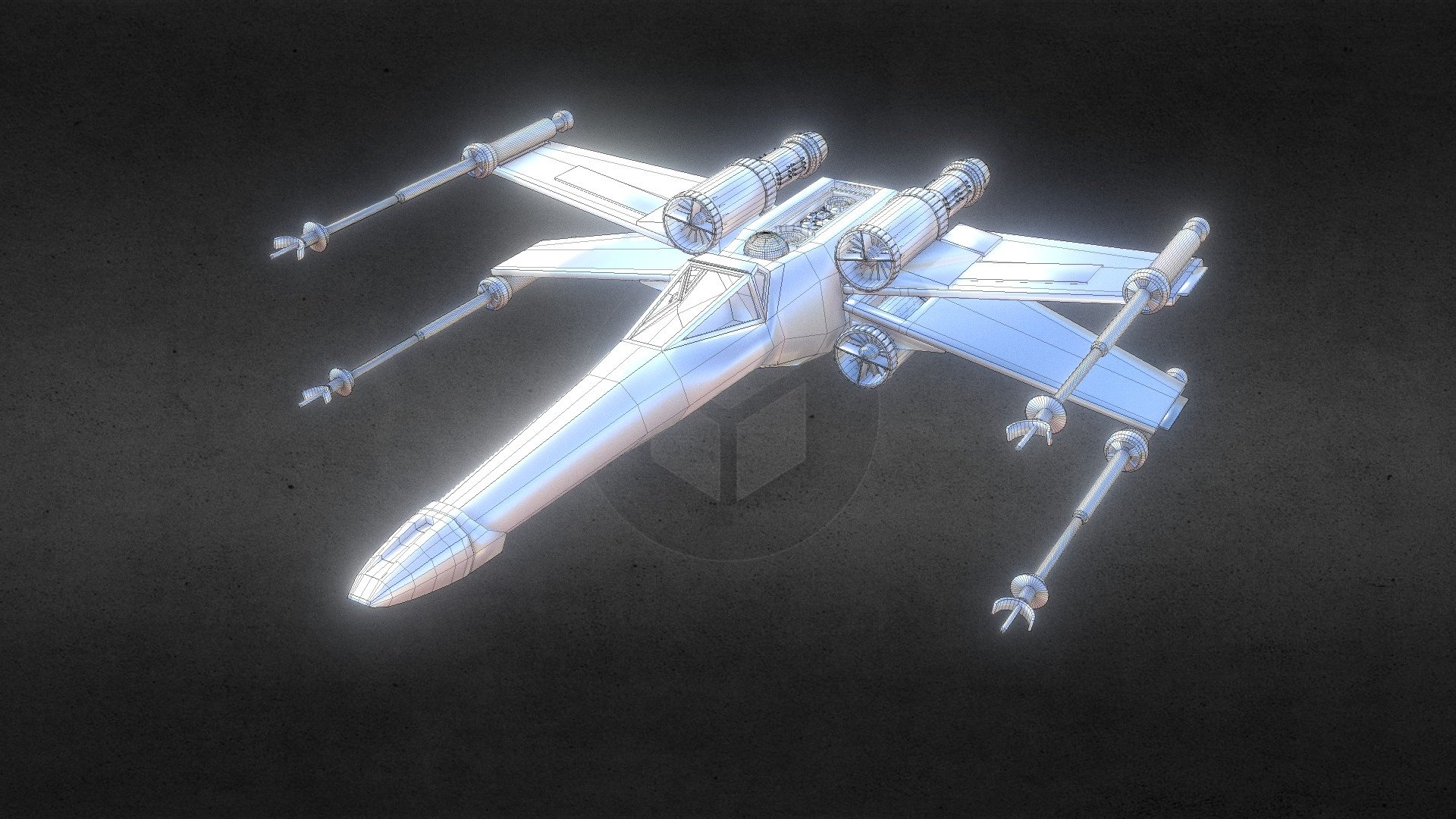 Xwing Sketchfab