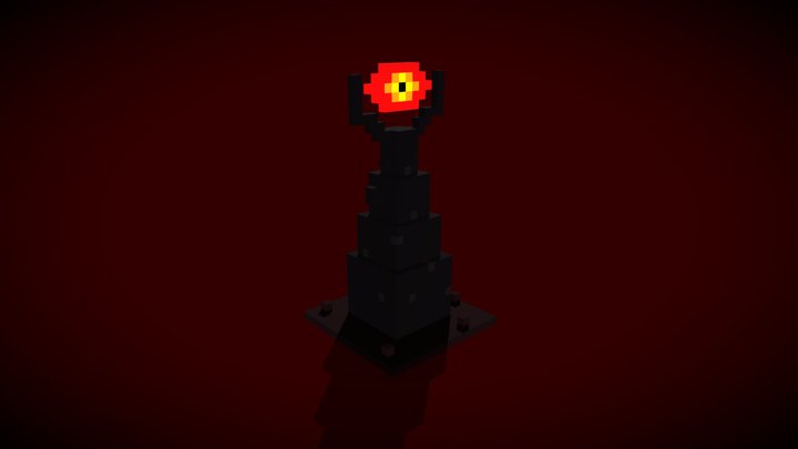 Sauron's Eye 3D Model