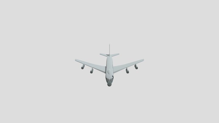 U.S. Air Force NKC‑135E 3D Model