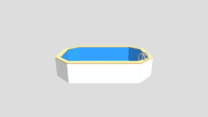 Pool-lowpoly- 3D Model