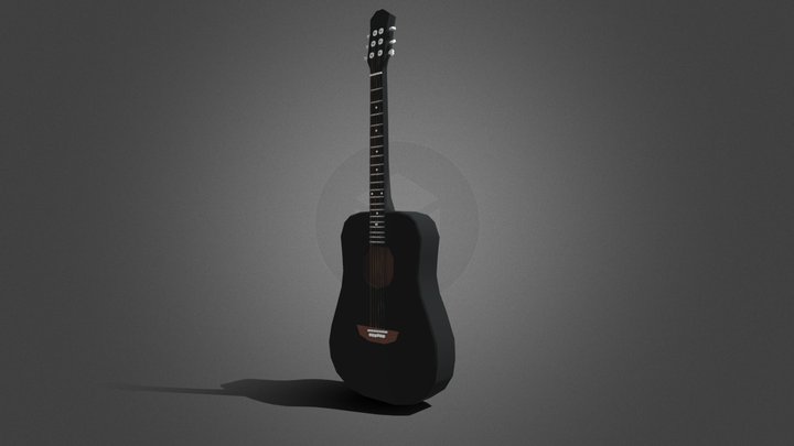 guitar 3D Model