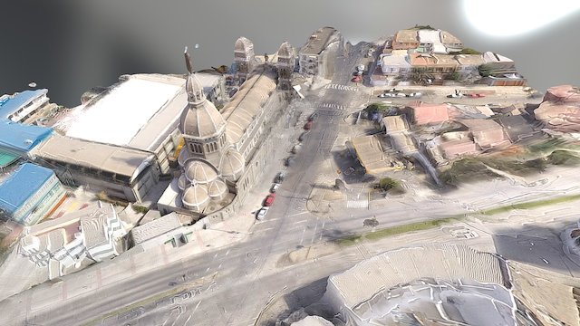 Mapeo 3d baja Iglesia Antofagasta 3D Model