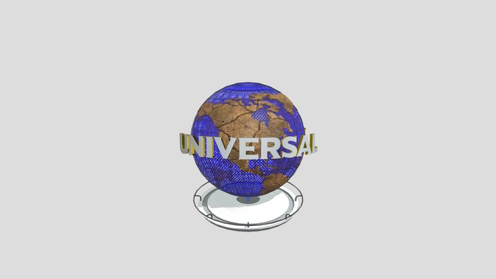 Universal Studios Singapore Globe 3D Model