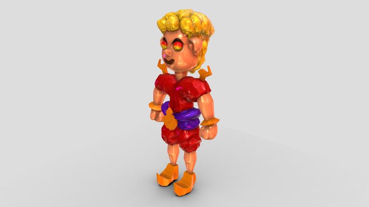 My god is Tay 3D Model