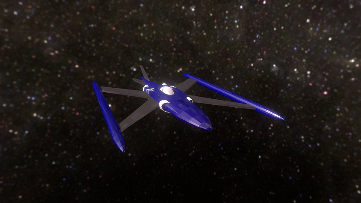 Starship 3D Model