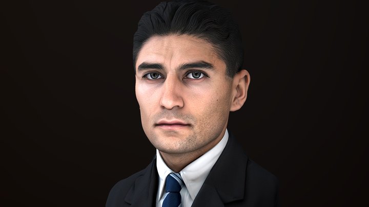 Franz Kafka – Free 3D Model STL
