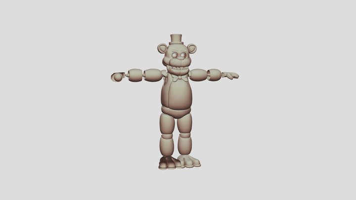 Freddy Fazbear By Hiatom 3D Model