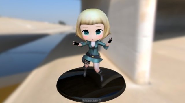 NIKITA CHIBI CF 3D Model