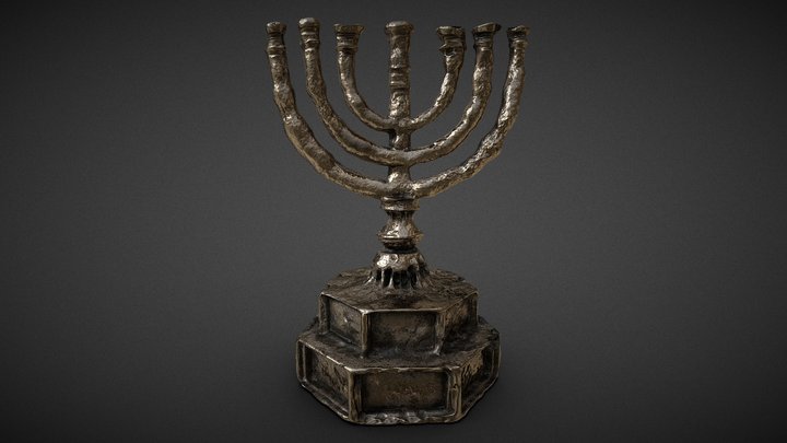 Menorah 3D Model