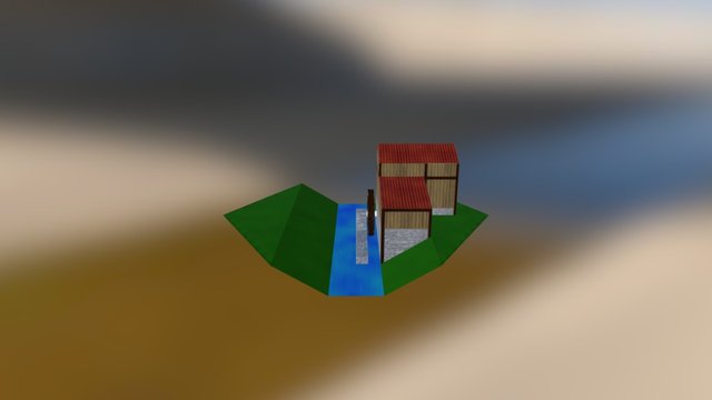 Watermill Tile 3D Model