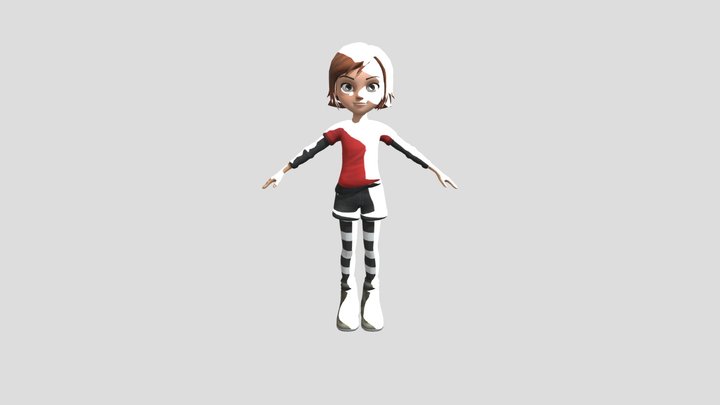 Penny (Bolt) Rig V3 (Fixed) 3D Model