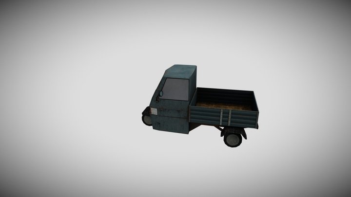 Piaggio 3D Model