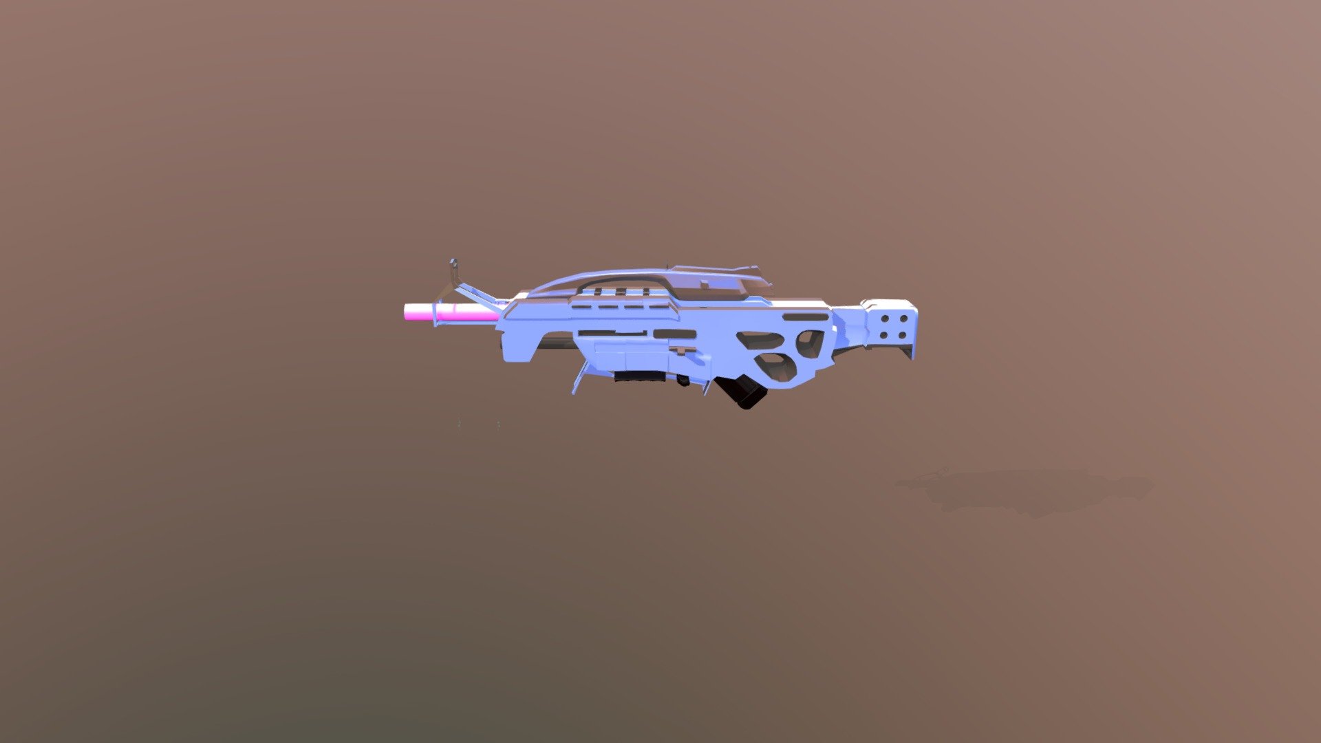 Futuristic LMG maybe?