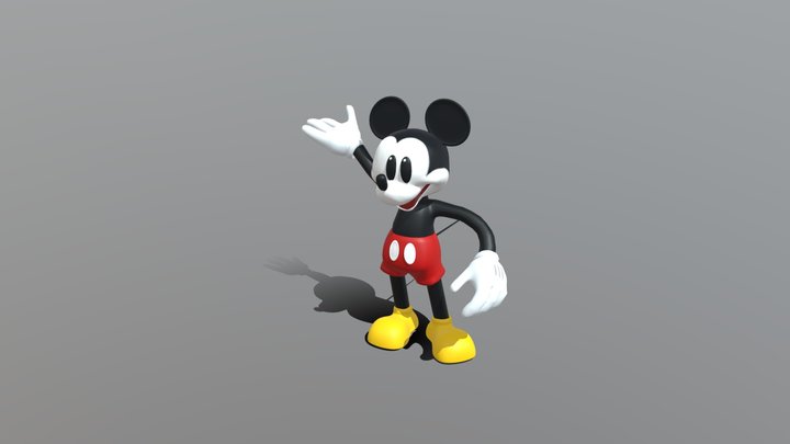 Epic Mickey 3D Model