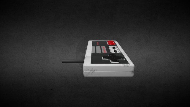 NES Controller 3D Model