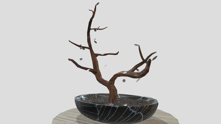 Tree-flower 3D Model