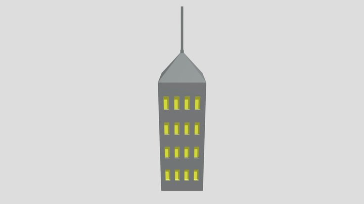 Skyscraper 2 3D Model