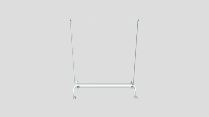 Clothes rack 3D Model