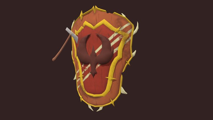 WeaponCraft Shield 3D Model