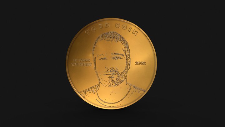 Todd Coin – Modello 3D gratuito STL