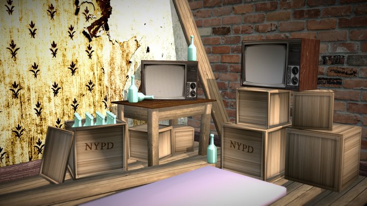 Test scene 1 - Bumhole 3D Model