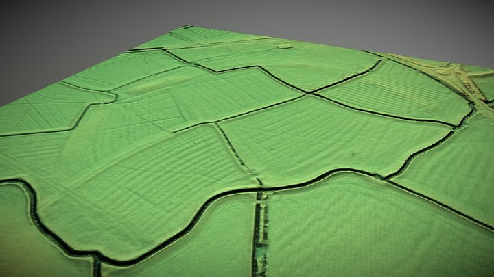 Ilchester Mead, Somerset (UK) – Kostenloses 3D-Modell STL