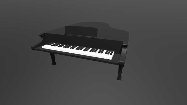 piano 3D Model