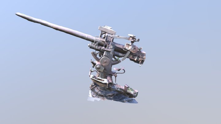 ship  gun 3D Model