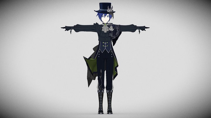 Sourire Haute Couture KAITO – Free 3D Model STL