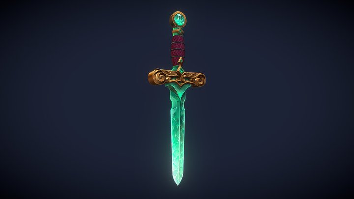 [ Student Work ] Epic Sword 3D Model