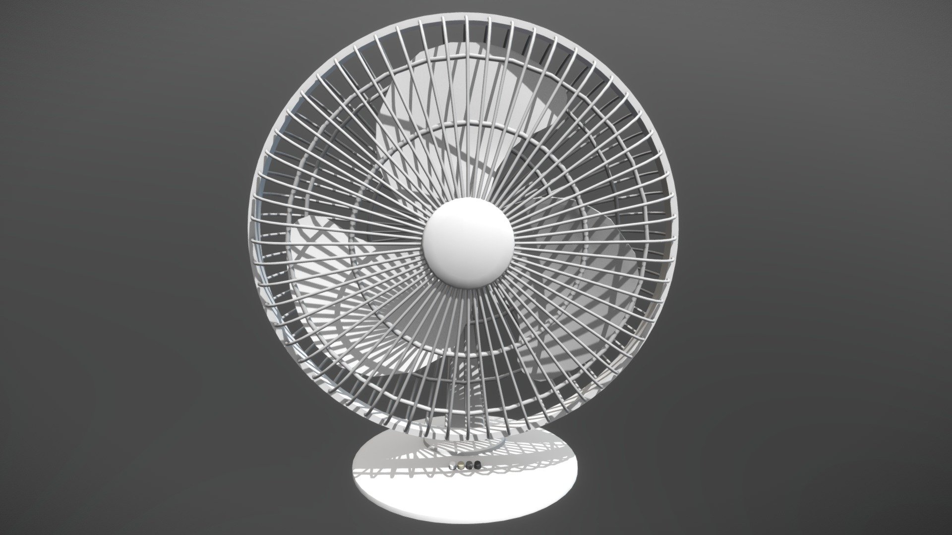 Desk fan Download Free 3D model by Zanderart [a493a55] Sketchfab