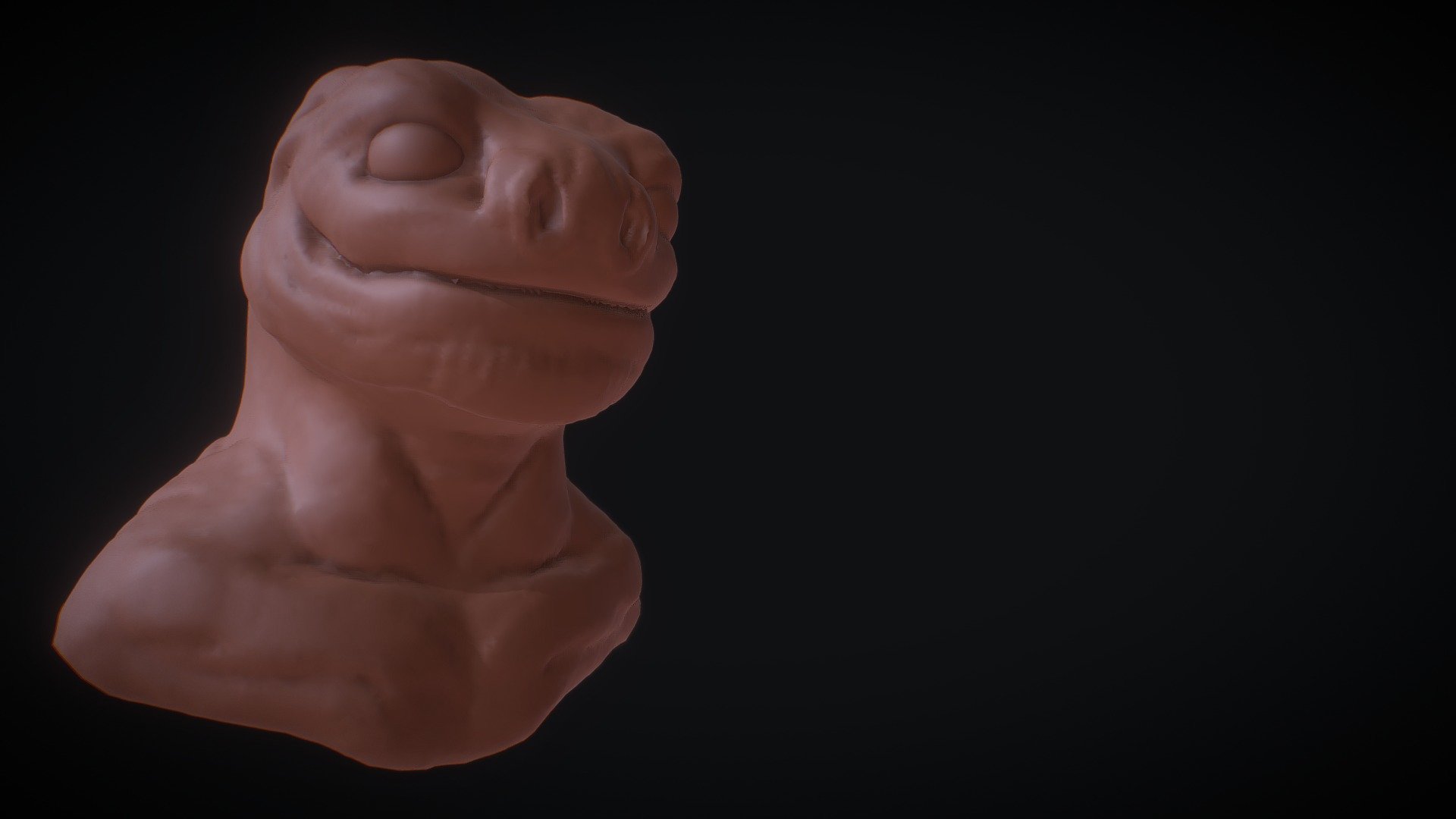 Monster Bust Sculpt