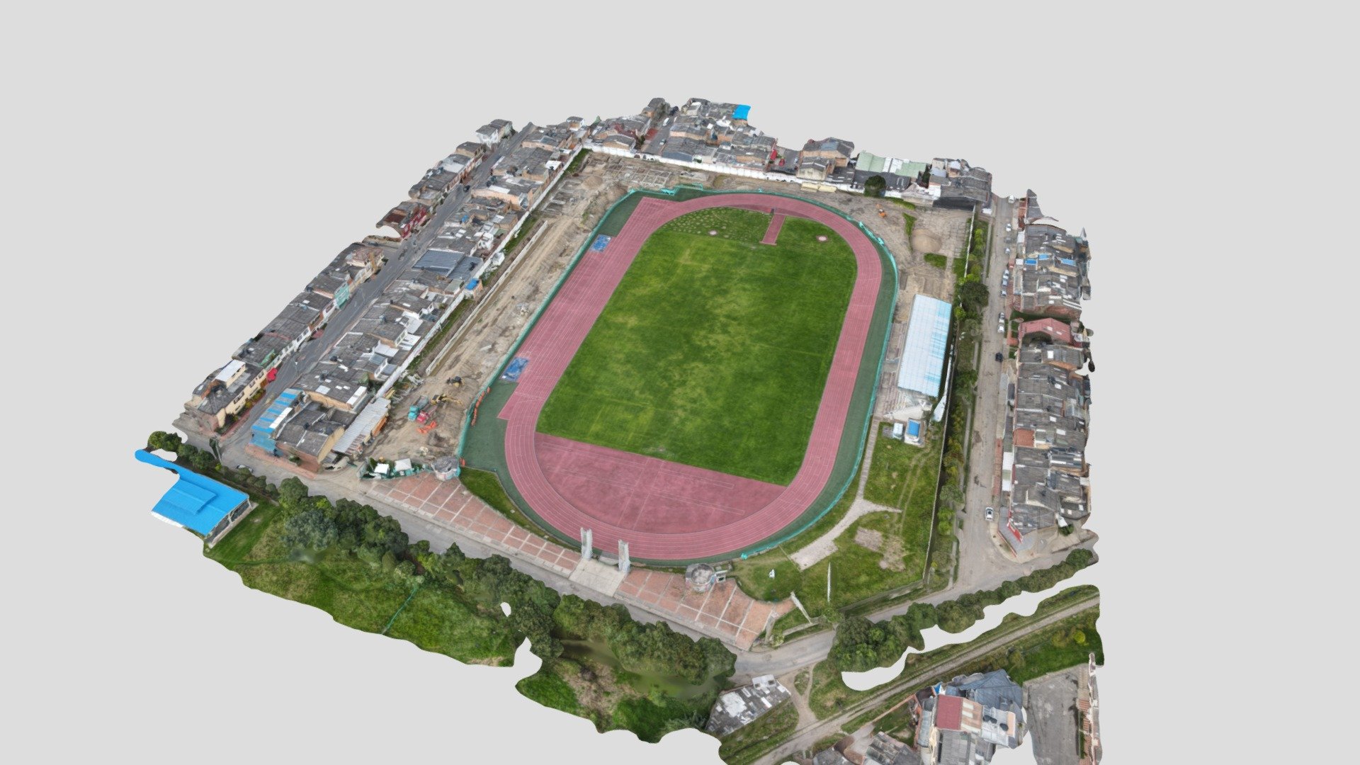 007. ESTADIO HECTOR -EL ZIPA- GONZALEZ ZIPAQUIRA - 3D model by INGEODIG ...