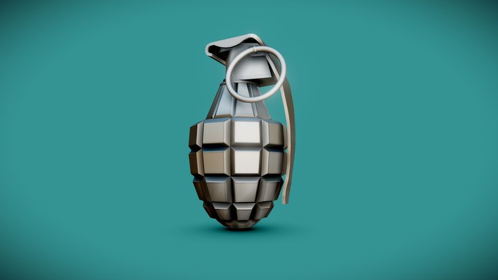 Grenade Model 3D Model