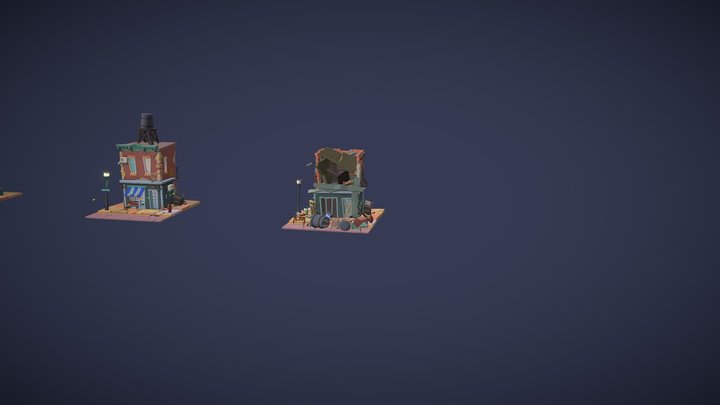 destroy 3D Model