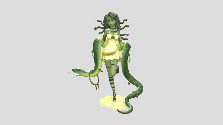 Medusa - 3D Fan Art 3D Model