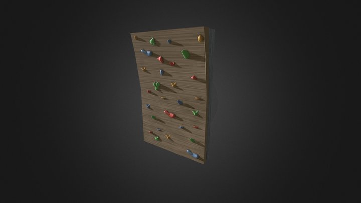 ClimbingWall 3D Model