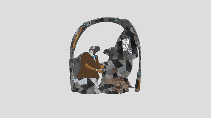 Álbum ilustrado personaje y escena – Free 3D Model STL
