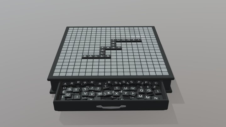 Letters 3D models - Sketchfab