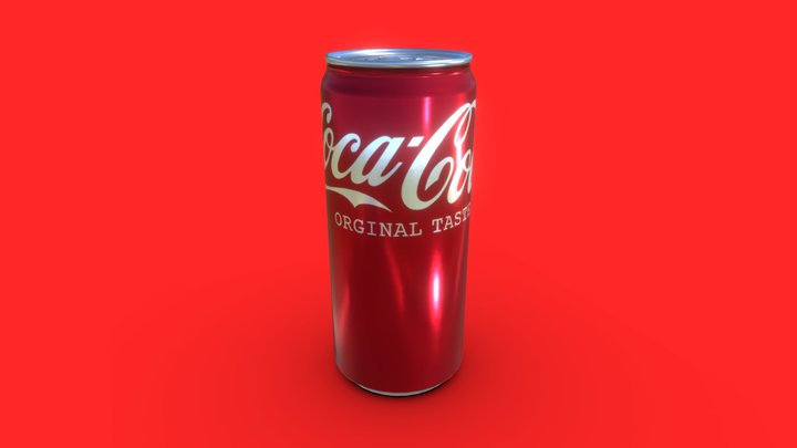 Coca-Cola Can / Can of Soda 3D Model