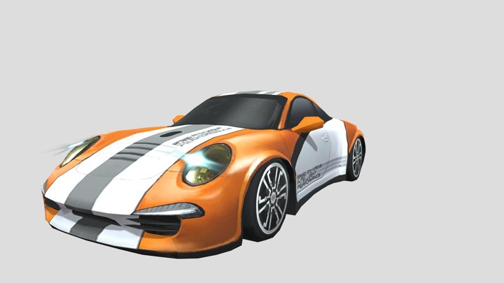 fast racing 3d - porsche 911 – Gratis 3D-model STL