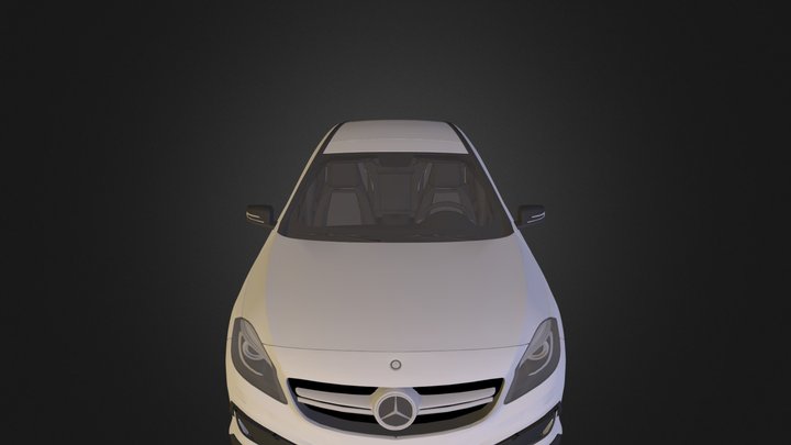 2014 Mercedes- Benz A45 A M G(W176) fbx2 3D Model