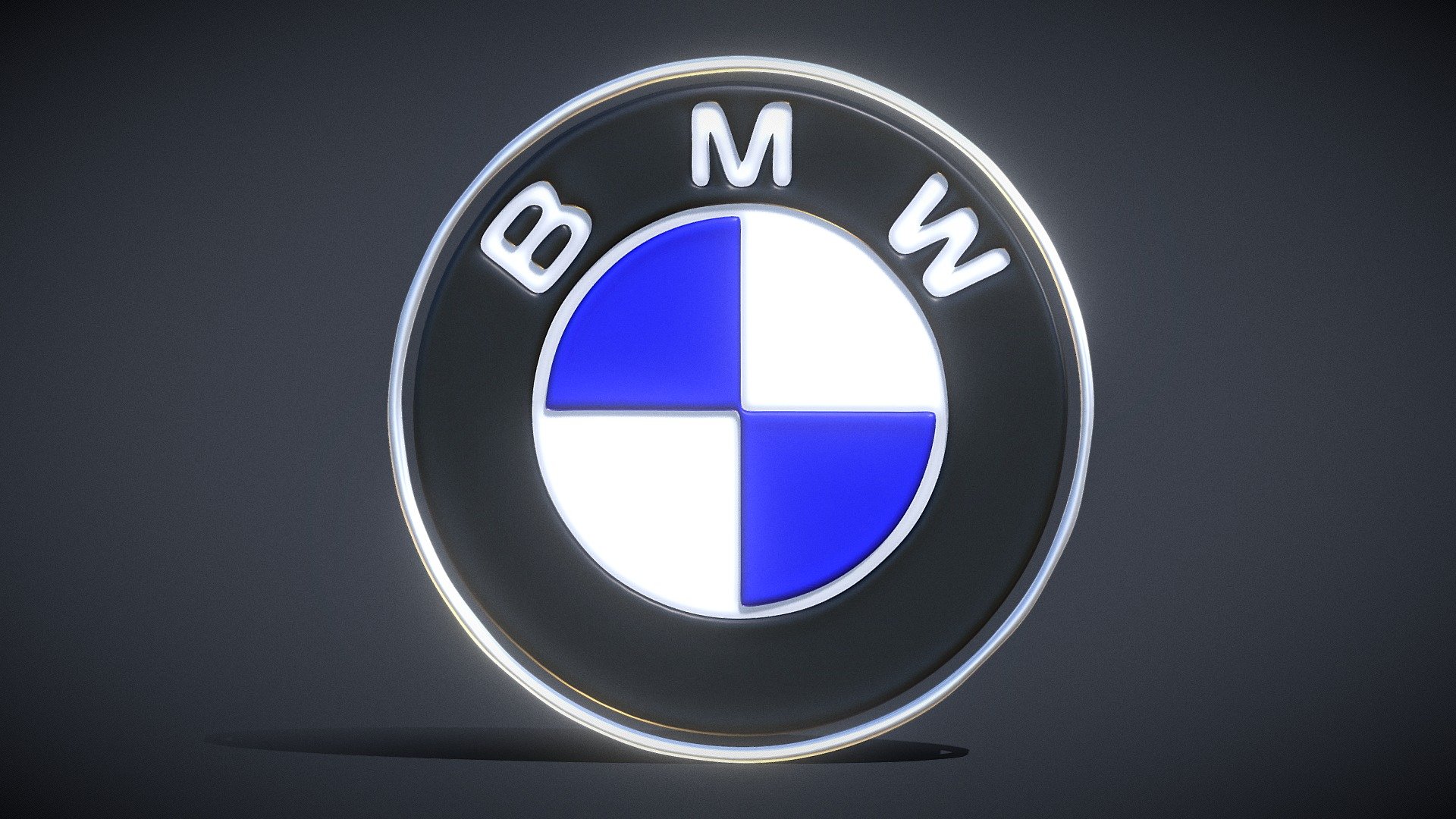 BMW Logo by David S, Download free STL model