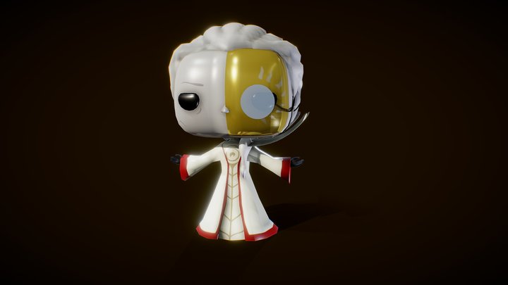 Bayonetta Balder funko Pop 3D Model
