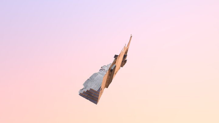 Puerta con Aljibe 3D Model