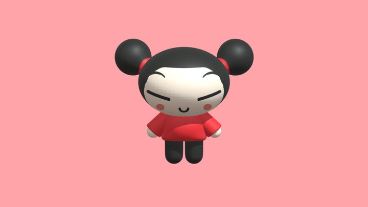 Pucca 3D Model