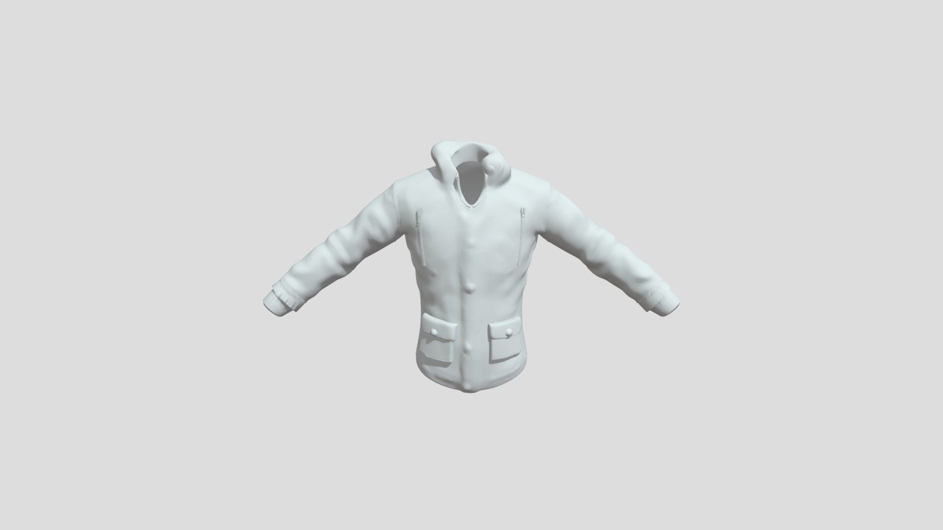 Jacket - 3D model by AustinKrimes [a49d8c5] - Sketchfab