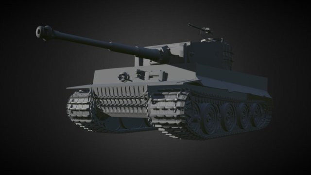 Pzkpfw VI Tiger ausf E. 3D Model